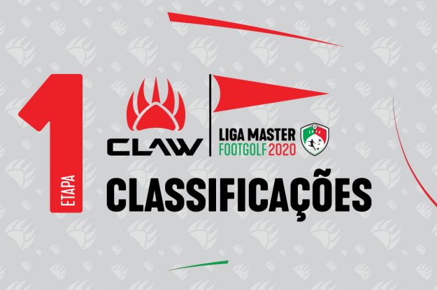 Classificações da 1.ª Etapa Liga Master CLAW