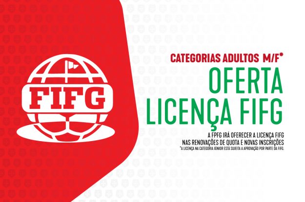 Federação oferece a Licença FIFG 2021